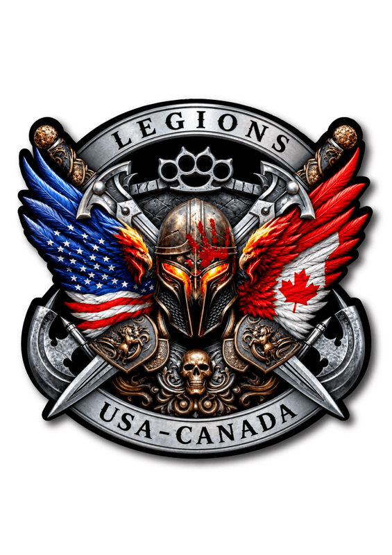 Legions Stickers Sølv