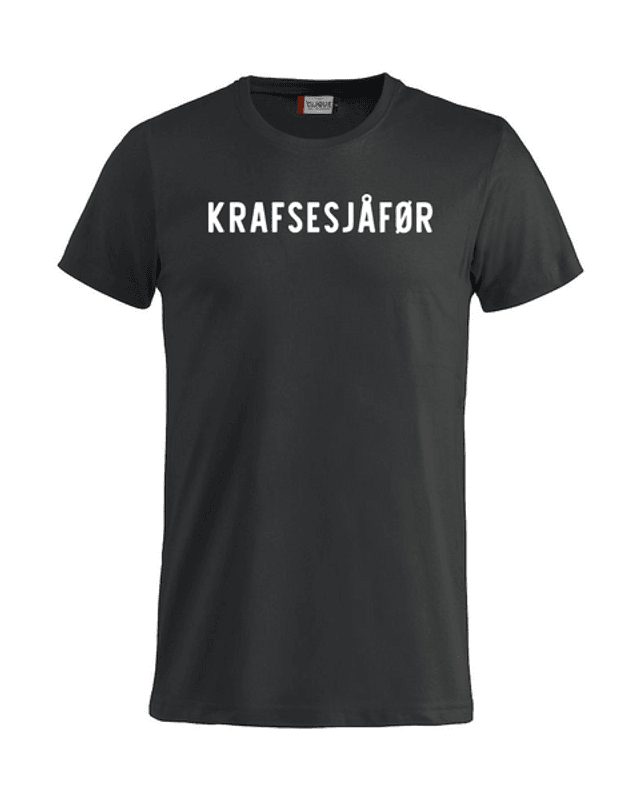 Krafsesjåfør t-shirt