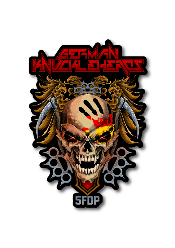 German Knuckleheads Stickers