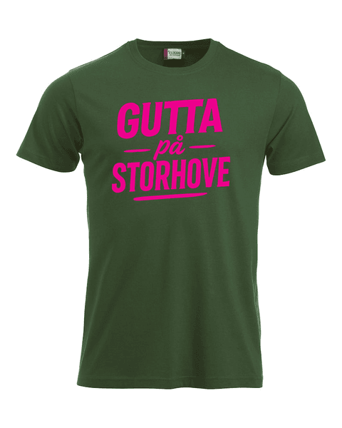 Gutta på Storhove tee (rosa)