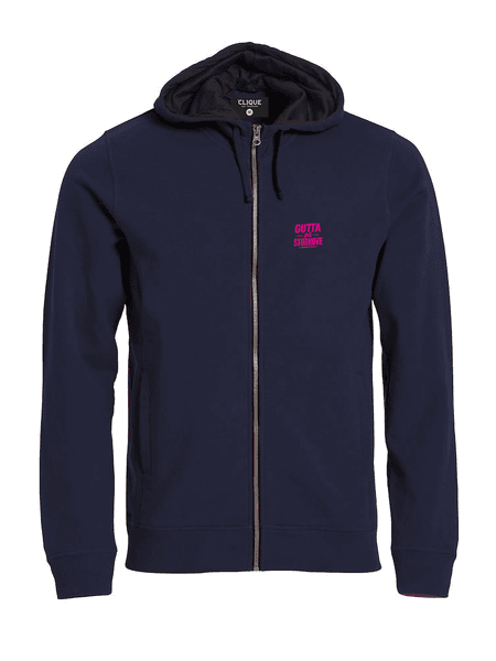 Gutta på Storhove Ziphoody (rosa)