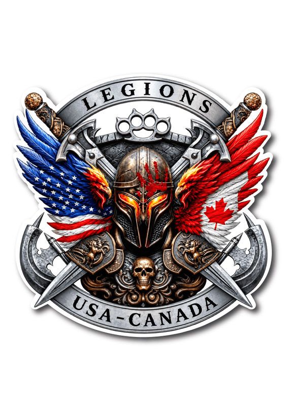 Legions Stickers Sølv